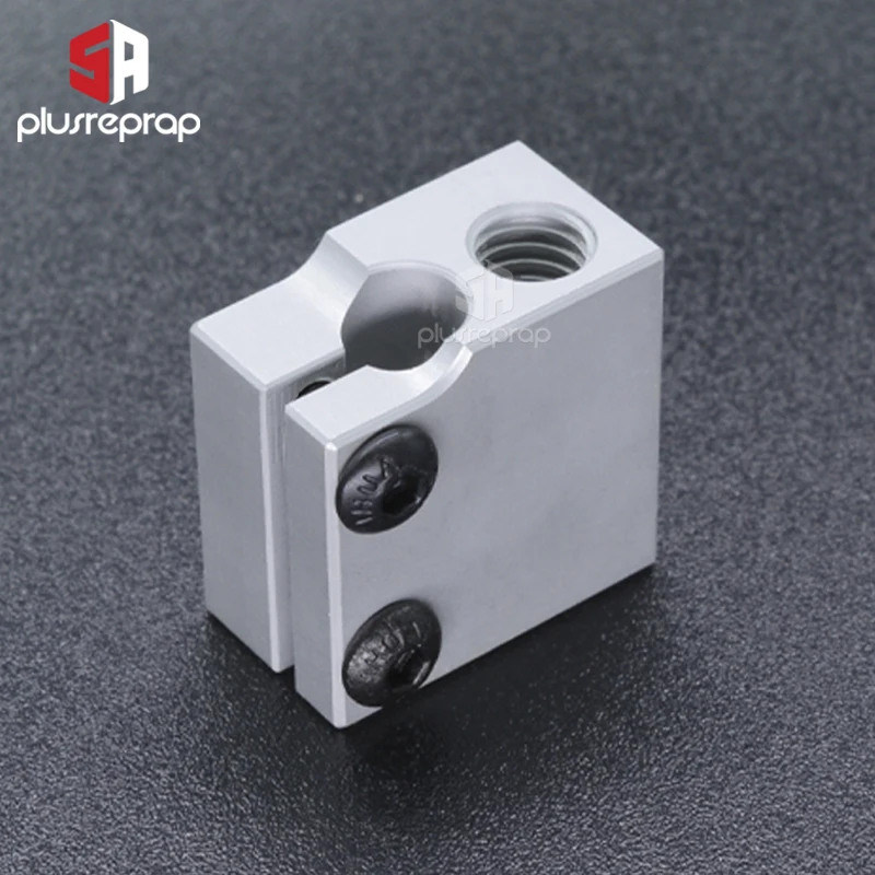 1 шт. V6 вулкан нагревательный блок для печатающей головки алюминиевый горячего