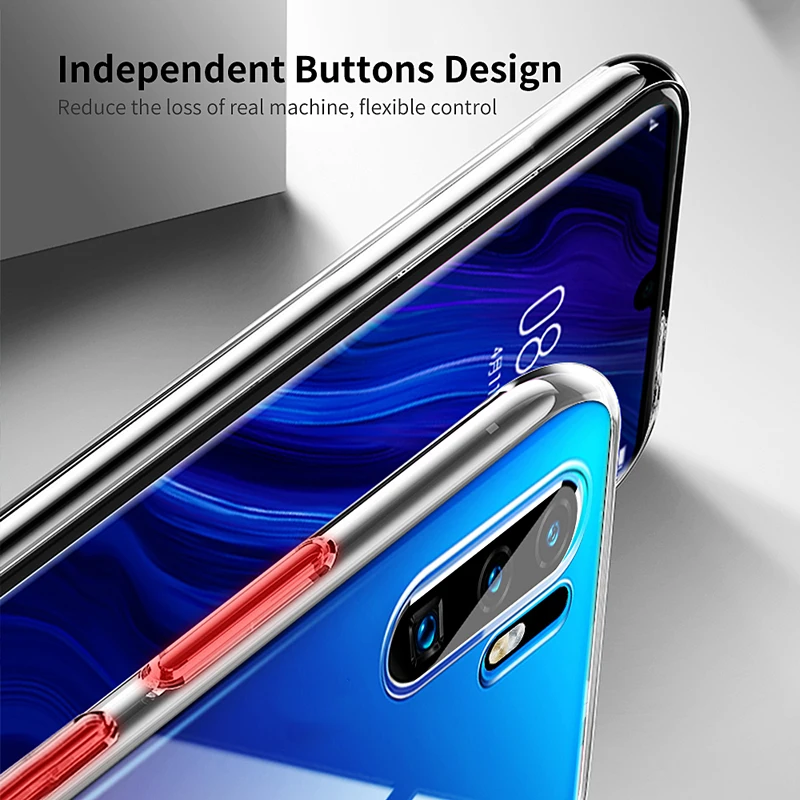 Противоударный Прозрачный чехол для huawei P Smart 2019 s P20 Pro Honor 9 10 Lite Мягкий силиконовый