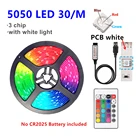 RGB-Лента светодиодная с USB, 5 В, 5050 светодиосветильник