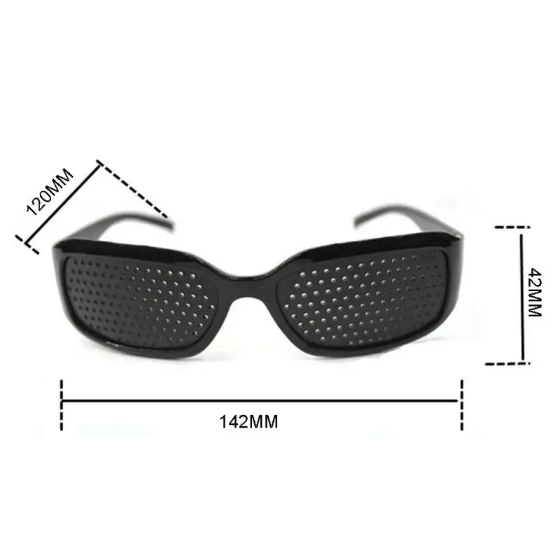 

Aerial Photography Spare Part Black Unisex Vision Care Pinholes Eye Exercise Eyeglasses Pinholes Glasses Eyesight Improve