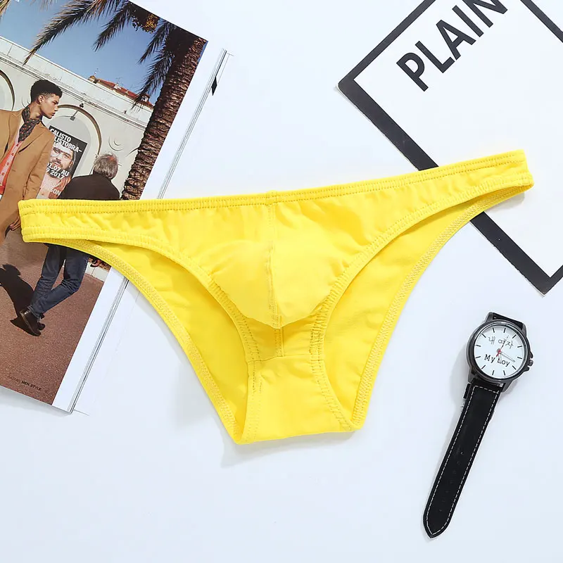 Хлопковые брифы мужское нижнее белье бикини Прямая поставка Мужские дышащие