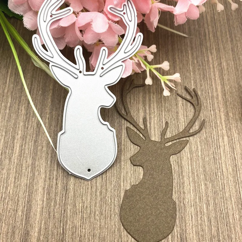 Christmas Deer Metal Cutting Dies for DIY Scrapbooking/photo Album Decorative Embossing DIY Paper Cards