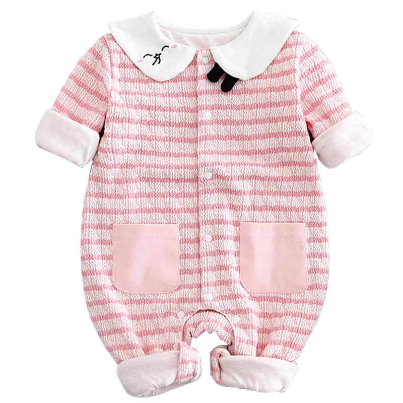 

Fashion Girl Spring Sweet Rabbit Jumpsuit Rompers baby outfit dress Cotton Clothes newborn baby costume toddler romper 3-18M