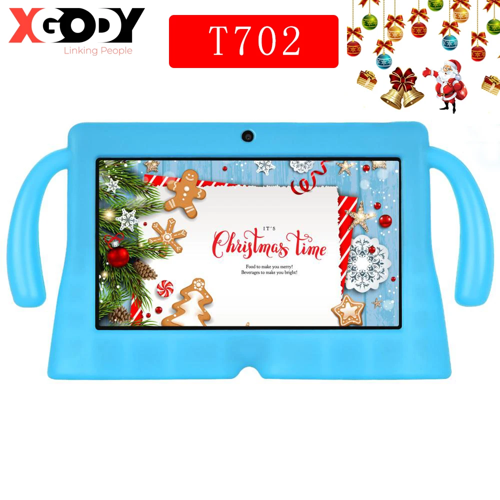 Рождественский планшет для детей Android 8 0 Восьмиядерный процессор 1 ГБ ОЗУ 16 3200 мА