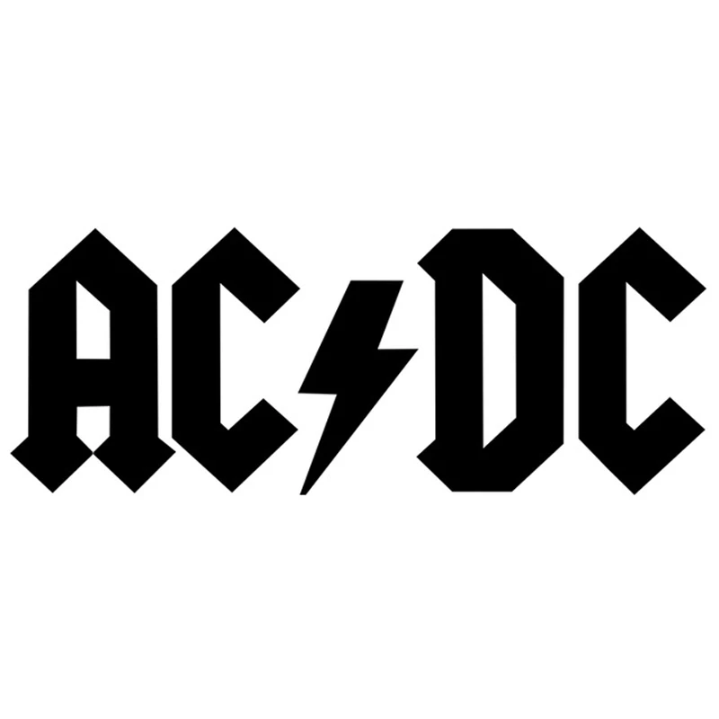 Автомобильная 3D Наклейка 30*11 6 см AC/DC мультяшная наклейка s и наклейки