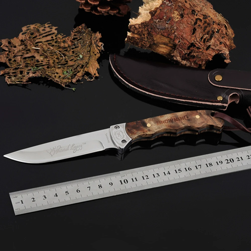 Дуокланг тактический выживший нож из нержавеющей стали 5Cr13mov с фиксированным клинком и рукояткой из теневого дерева Охотничьи ножи высокого качества.