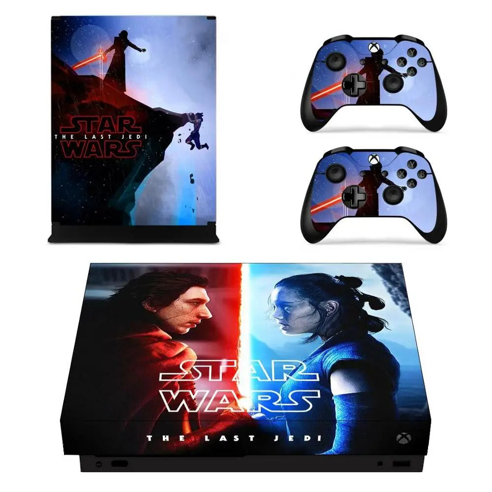 Звездные войны: последние Стикеры с джедаями для Xbox One X виниловая кожа наклейки