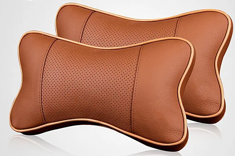 

2 шт. кожа с эффектом памяти «Коттон мемори» автокресло эргономичный подголовник для шеи подушки