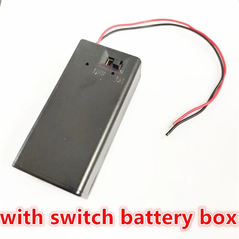 

9 в 6F2 2 застежка для аккумулятора Тип T/I Кнопка держатель коробка кабельный разъем Переключатель круглый разъем питания для DC Arduino Uno R3 разъем