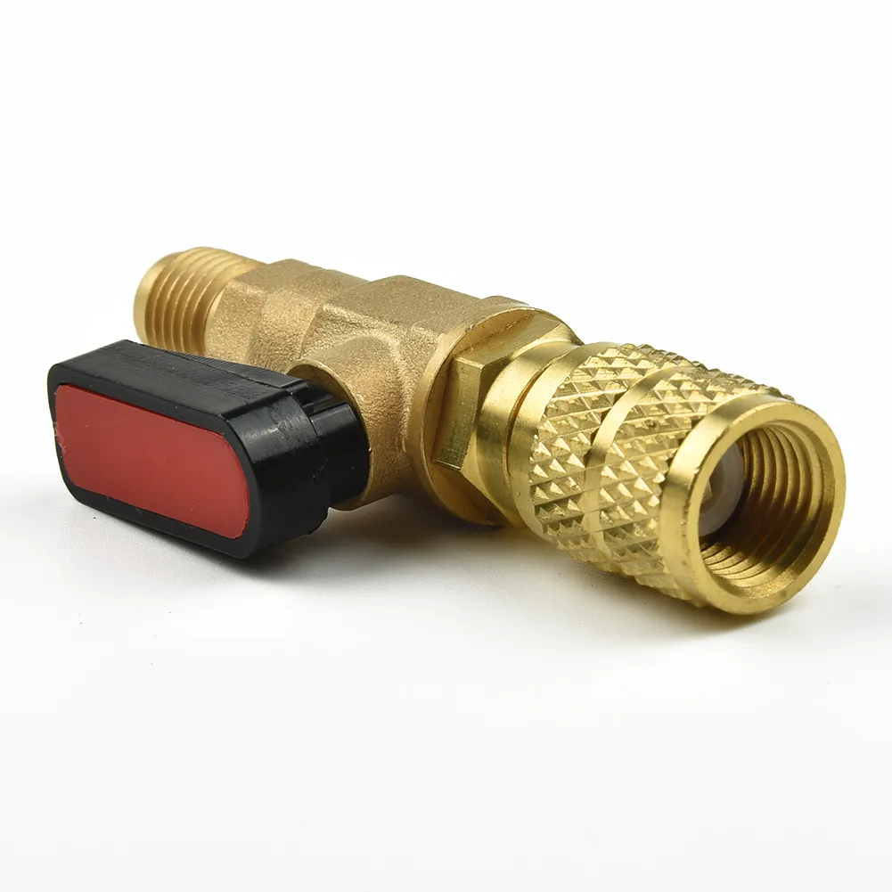 

For R12 Straight Ball Valves For R134a HVAC A/C SHUT-OFF Durable High Quality