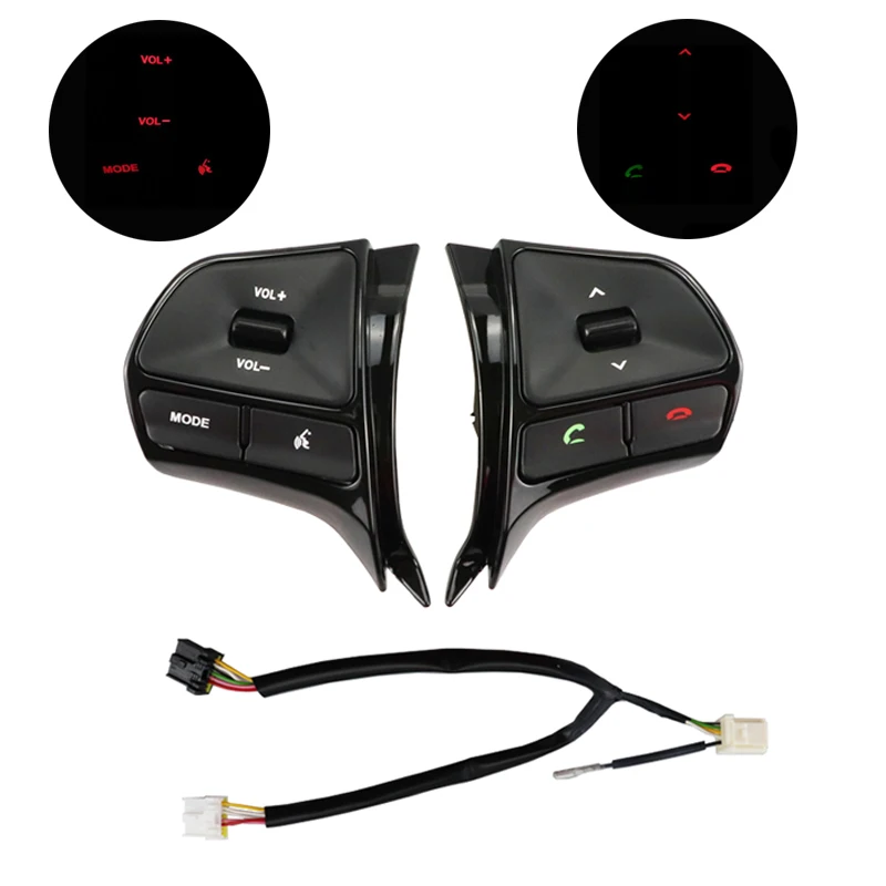 Кнопка рулевого колеса для KIA RIO 2011 2014 лет аудио музыка Bluetooth управление