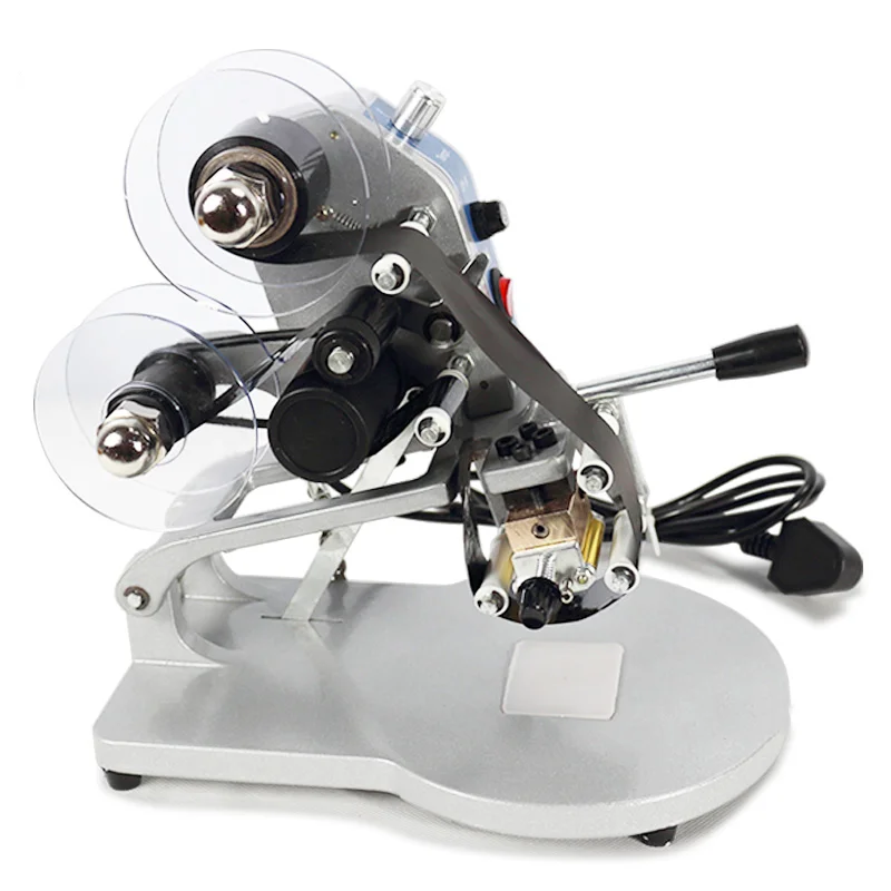 DY 8 ручная Горячая Фольга штамп кодер даты лента этикеток для принтера