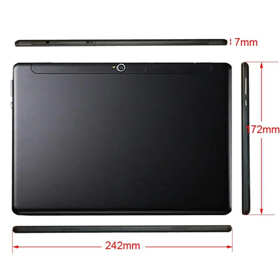 Игровой планшет 10 1 дюйма 4G LTE с телефонным звонком две sim карты ядер MT6797 1920*1200 HD 5MP +