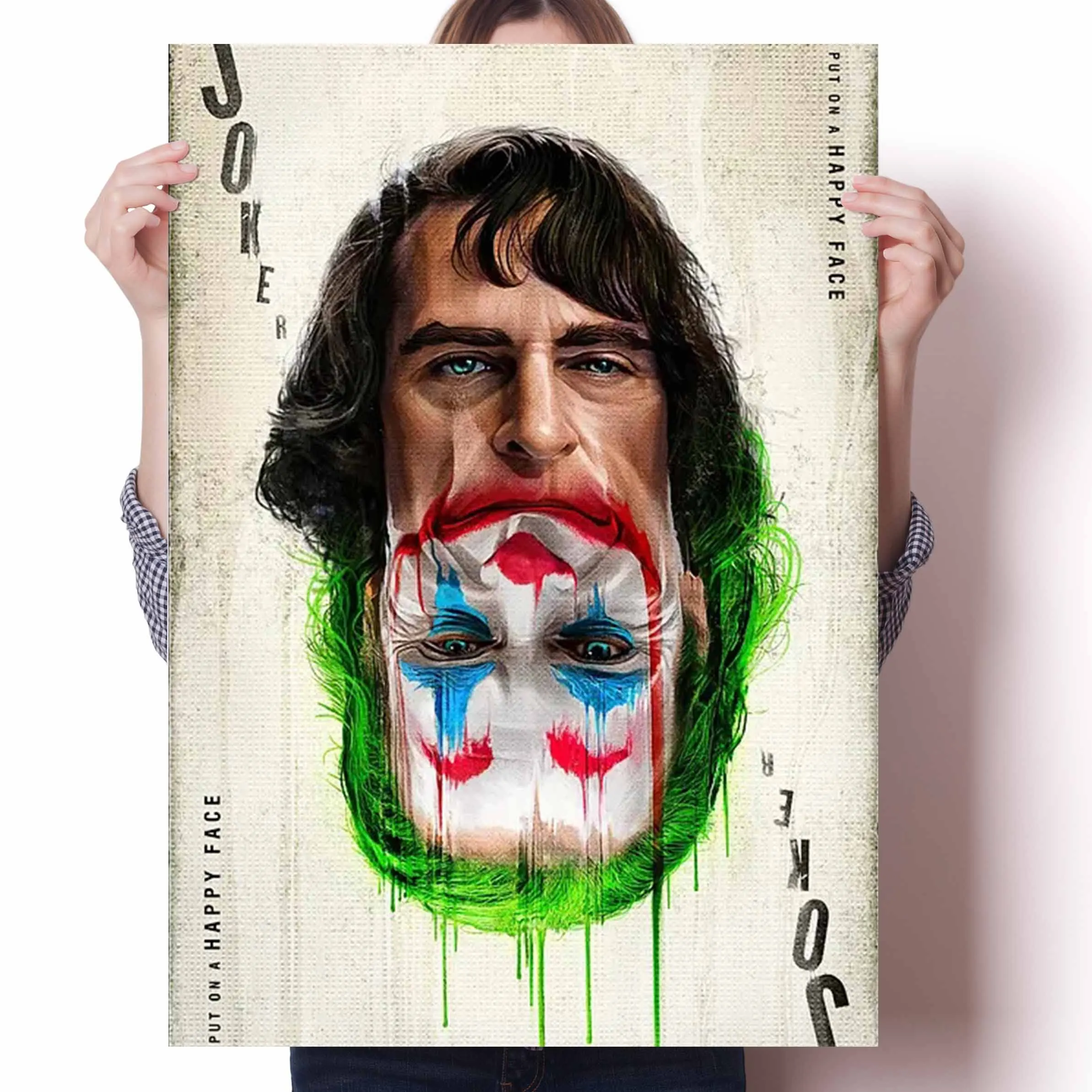 American Classic Movie The Joker Star Idol Decoration Art Decor Painting Home Poster Room Wall Canvas Quality | Дом и сад
