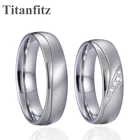 Титановые обручальные кольца для мужчин и женщин, высококачественные серебряные кольца для влюбленных, обручальные кольца для пар