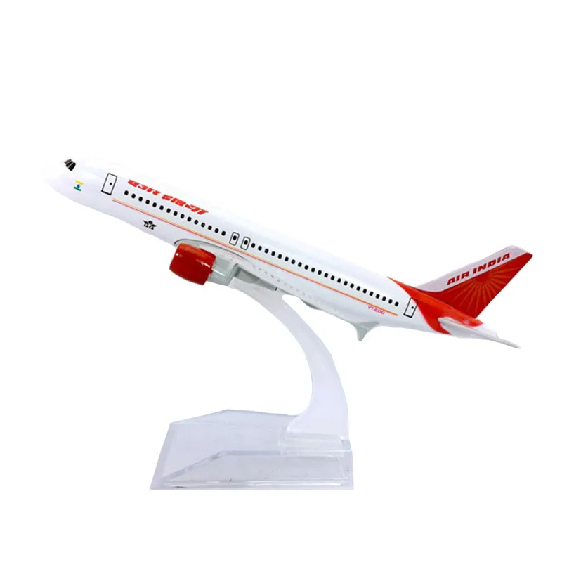 16 см 1:400 масштаб Airbus A320 200 Air Индия Airways Airlines базовый сплав самолет модель