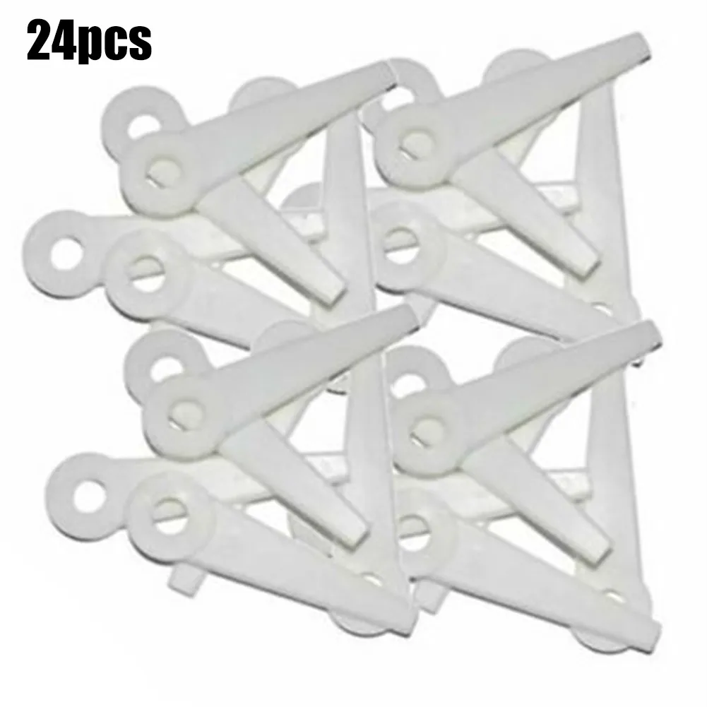

24PCS Plastic Blades Fits For Stihl Polycut 6-3 20-3 10-3 41-3 4111 007 1001 100% Brand New And High Quality