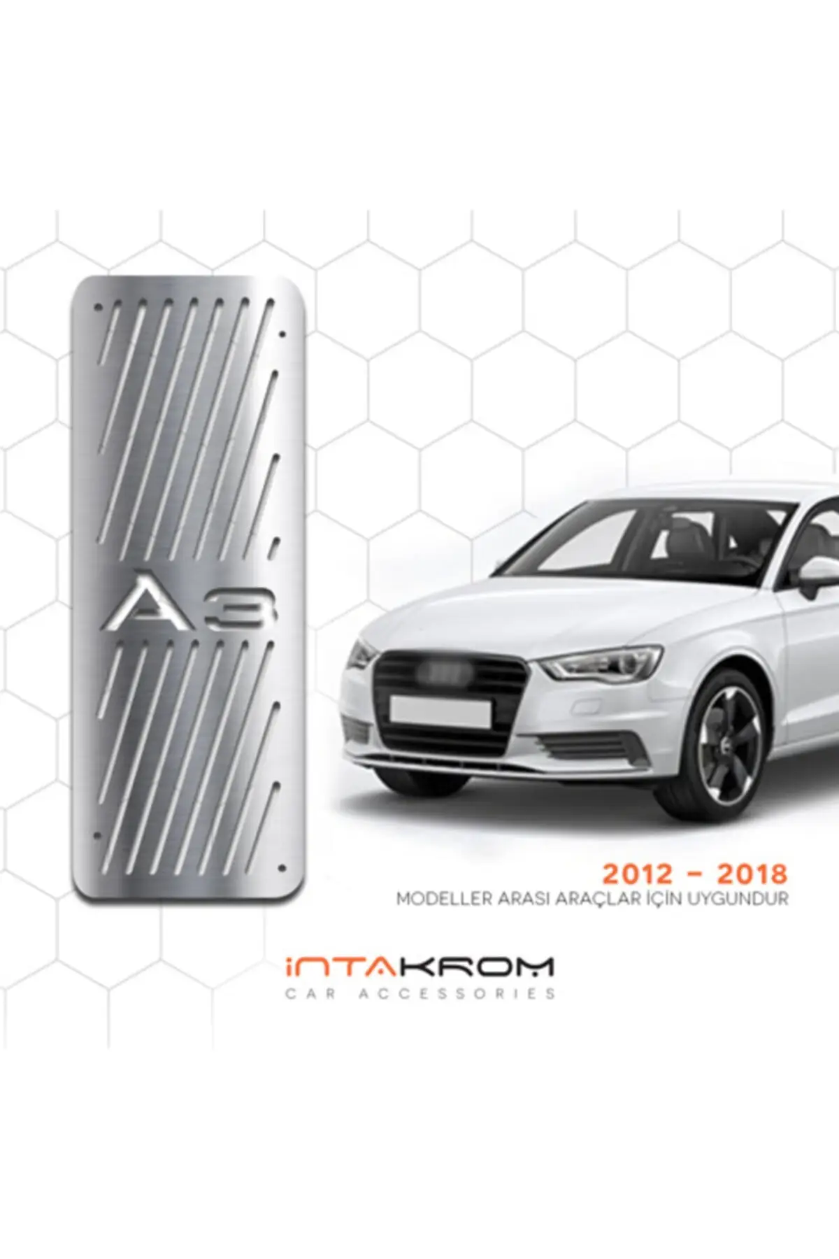 Для Audi A3 хромированная подставка для ног Педаль 2012 2019/Sd Hb аксессуары