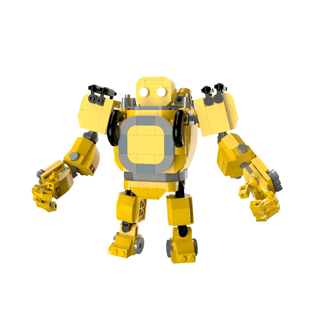 

MOC Hero Steam Robot Britz Robot Building Blocks Kit Battle Arena Game Brickheadz Machine Figure Brick Model Kid Adult Brain Toy