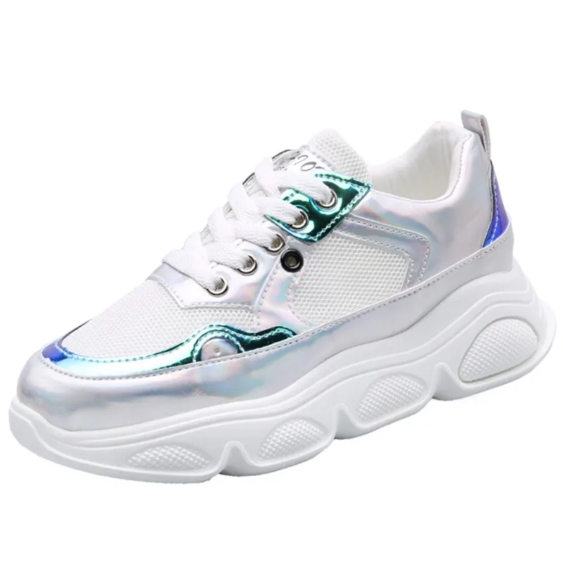 Женские кроссовки на плоской подошве FEDONAS классические из дышащей сетки с