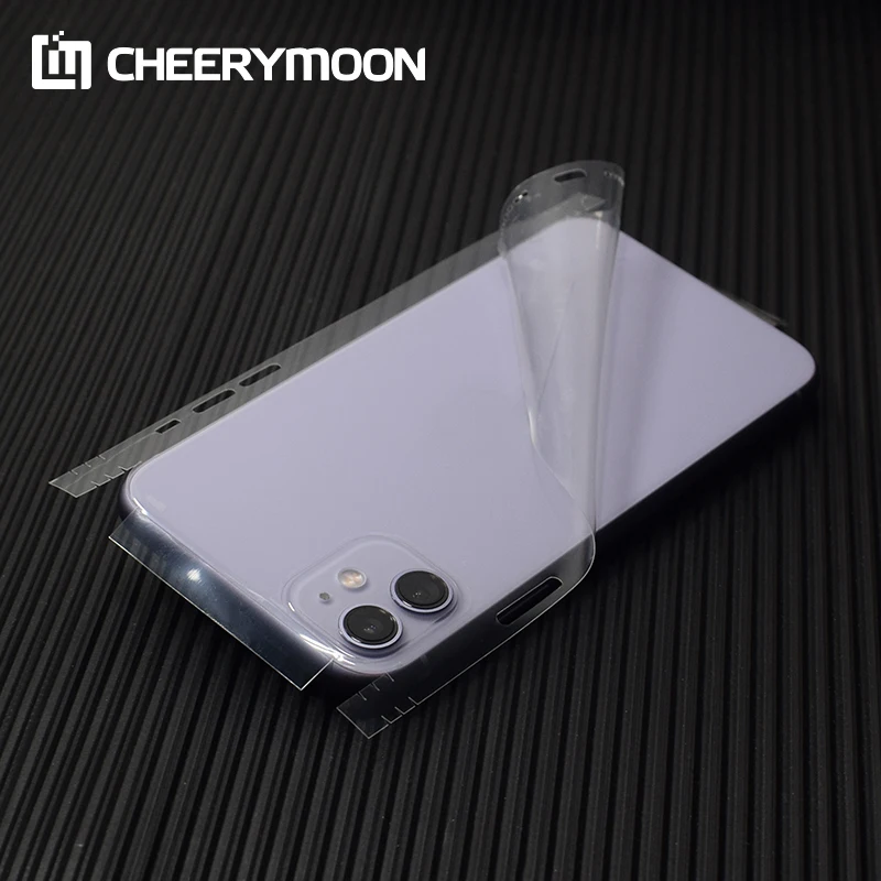 Многозернистая прозрачная декоративная пленка для iPhone 12 11 Pro Max mini XR SE2 XS 7 8 6s 6 Plus