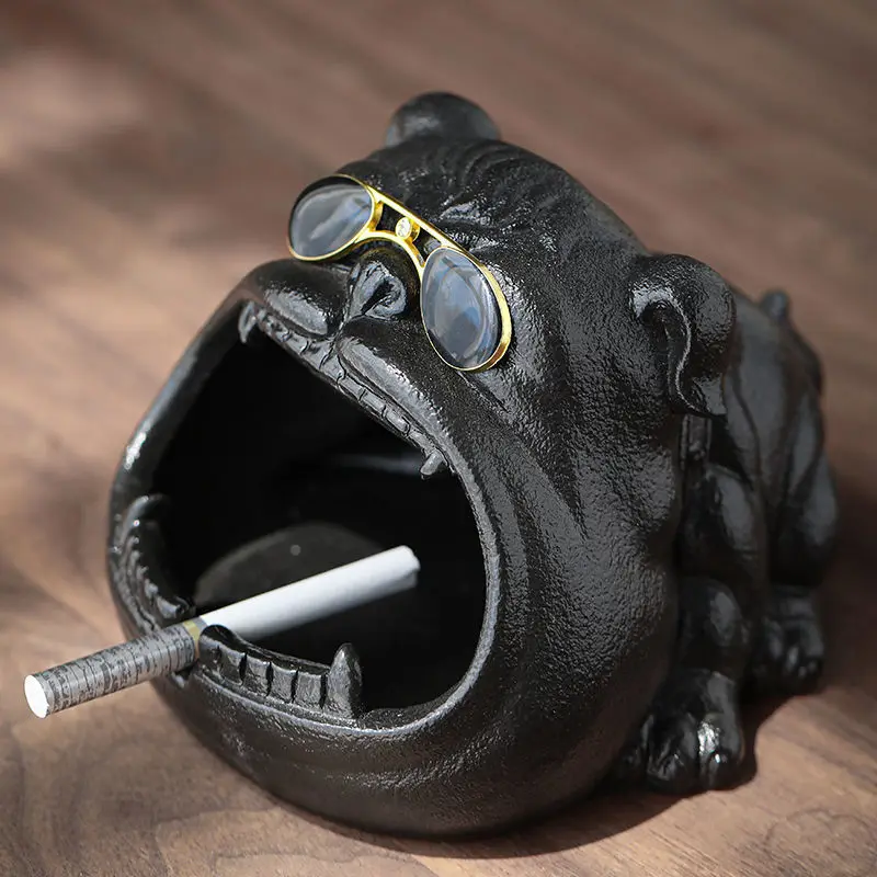 

Милая пепельница с мультяшными собаками, керамическая пепельница с животными может использоваться в качестве ящика для хранения мебели, оф...