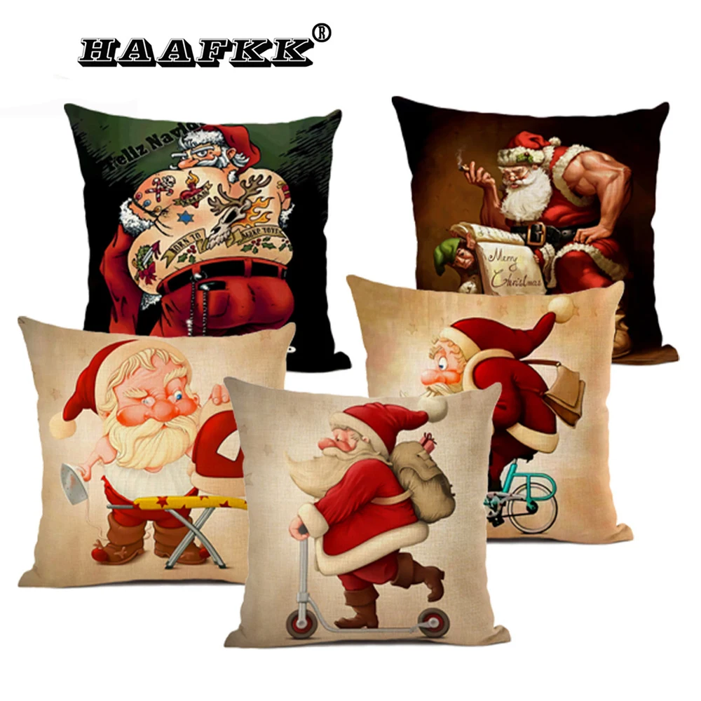 45x45 см наволочка на Хэллоуин &quotРождение Бога&quot хлопковые простыни дерево