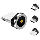 Круглый Магнитный кабель с разъемом 8 Pin Type C Micro USB C, быстрая зарядка телефона, Магнитный зарядный штекер для iPhone, бесплатная доставка
