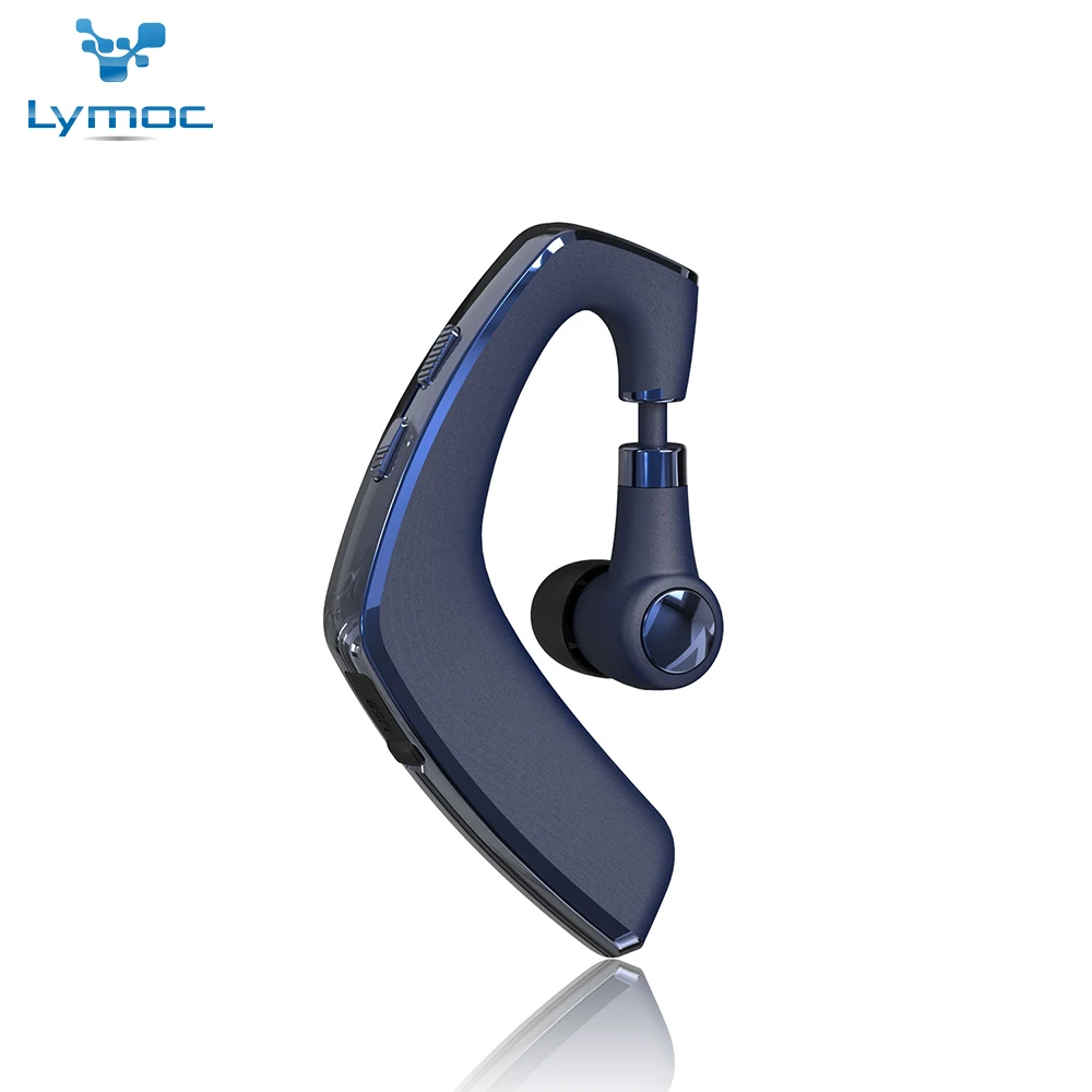 Lymoc Upgrade Y8, Bluetooth наушники, гарнитура, ушные крючки, беспроводные гарнитуры, V4.2, шумоподавление, HD микрофон, музыка для iPhone, huawei - Цвет: Blue