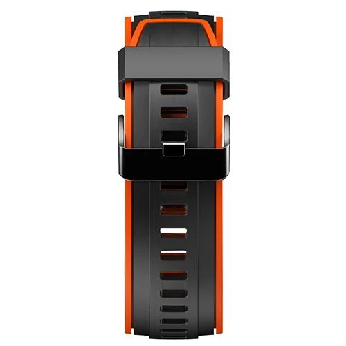 orange Smart Accessories Smart Watch Silicone Strap For SN80 Smart Watch Replacement Strap Double Color - Цвет: orange
