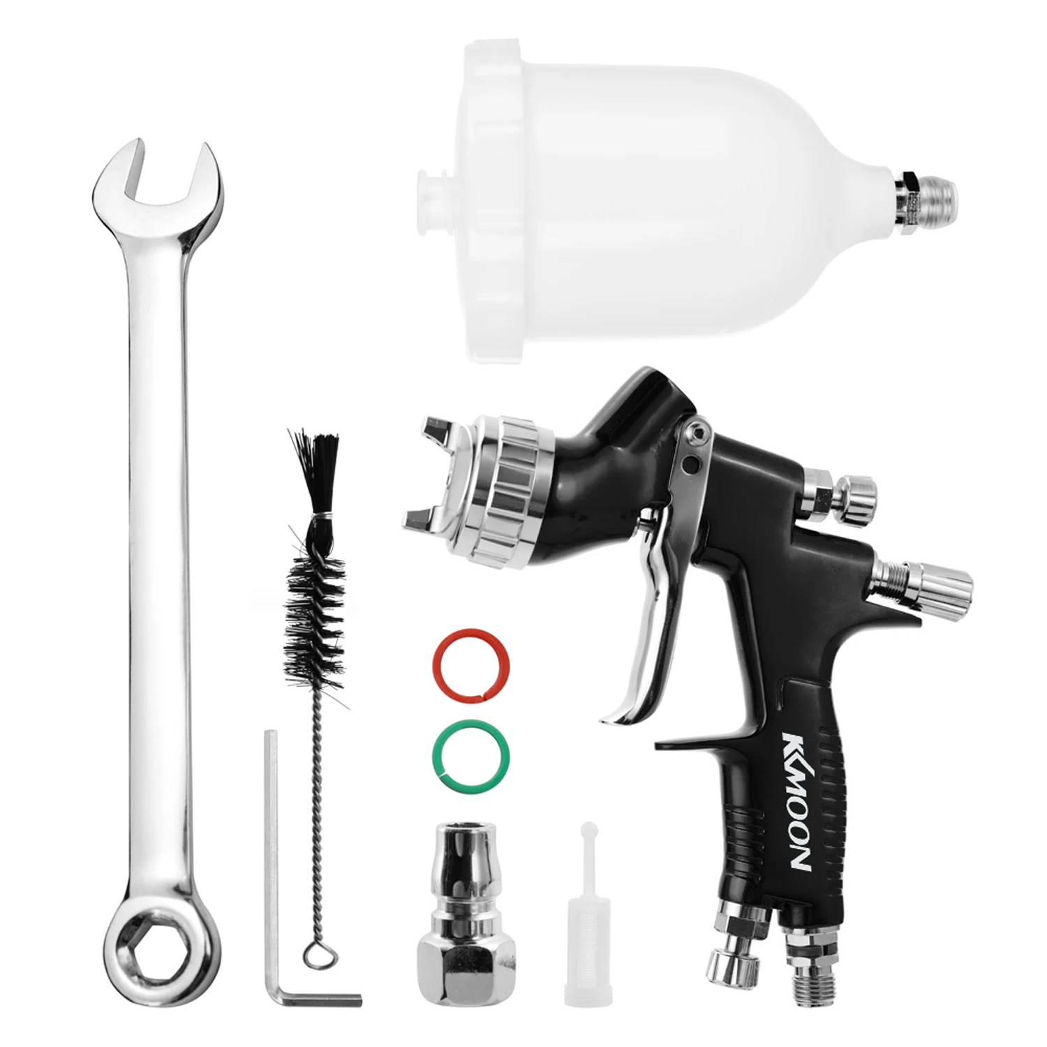 Профессиональный ТТС Гравитация HVLP Аэрограф распылитель DIY ручной инструмент