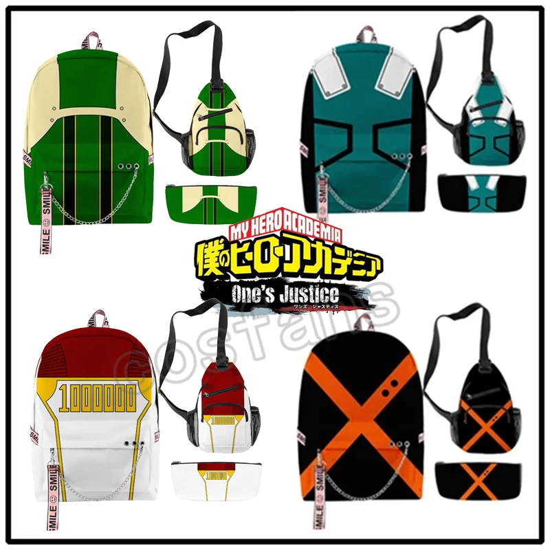 

2021 Аниме Boku No My Hero академия, школьная сумка на плечо для студентов, рюкзак для ноутбука, ранец, рюкзак, рюкзак, подарок для путешествий и активного отдыха