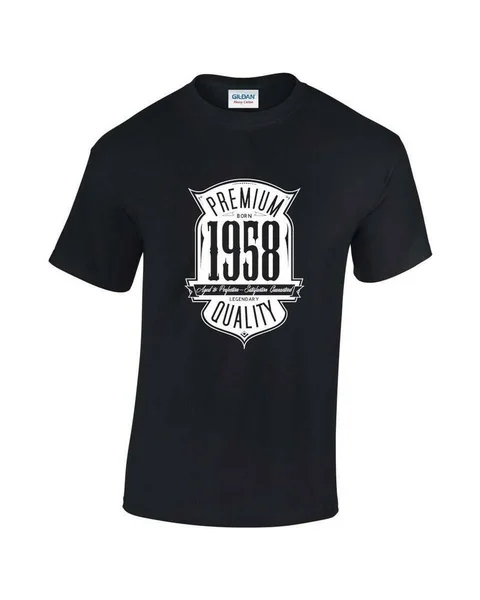 

Aged To Perfection Born In 1958 62nd Birthday/Gift Mens Printed T-Shirt