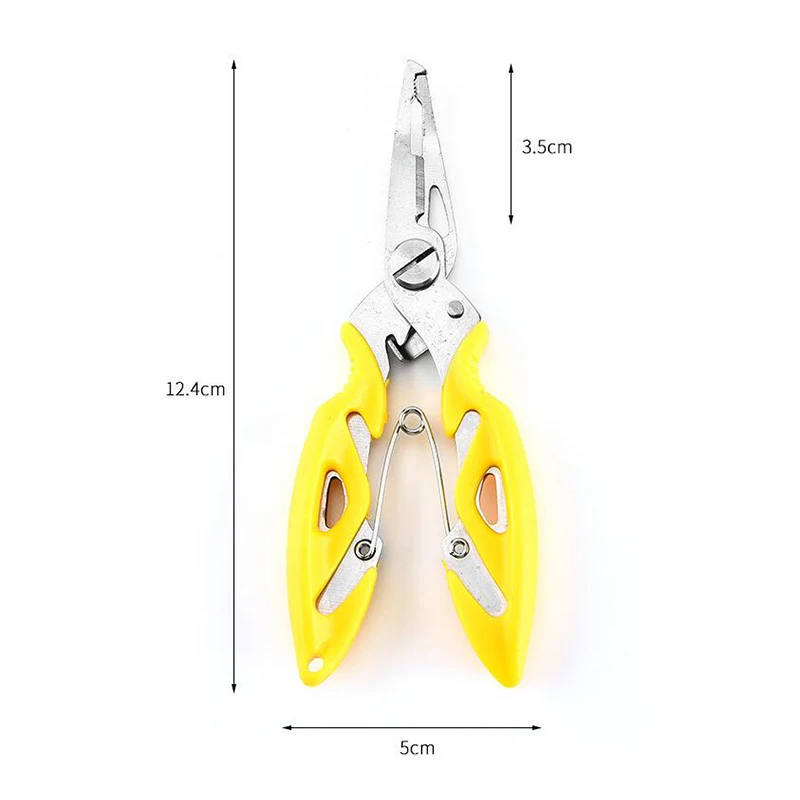 Многофункциональные рыболовные плоскогубцы из нержавеющей стали энергичные