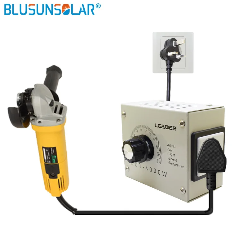 

Портативный диммер BLUSUNSOLAR SNT-4000W черного цвета