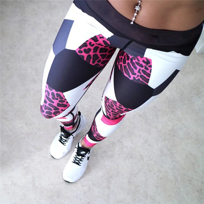 

2019 Fashion Women Leggings Slim High Waist Elasticity Leggings Leopard Printing leggins Woman Pants Leggings