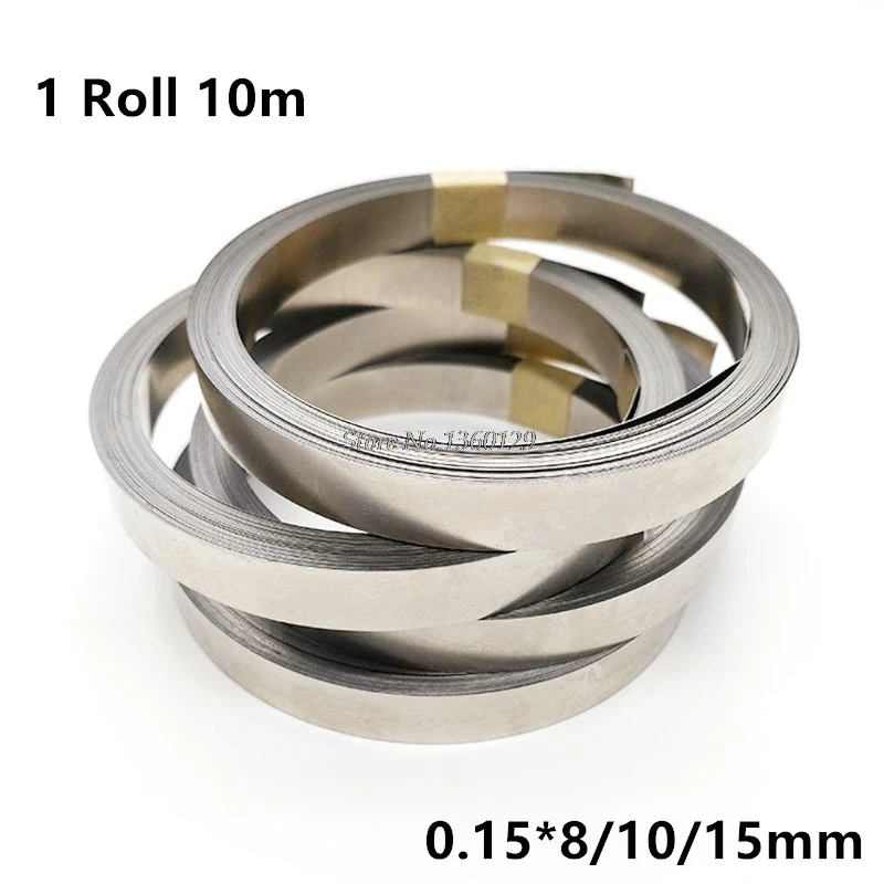 1 рулон 10 м 18650 литий ионная батарея никелевая пластина Никелированная Стальная