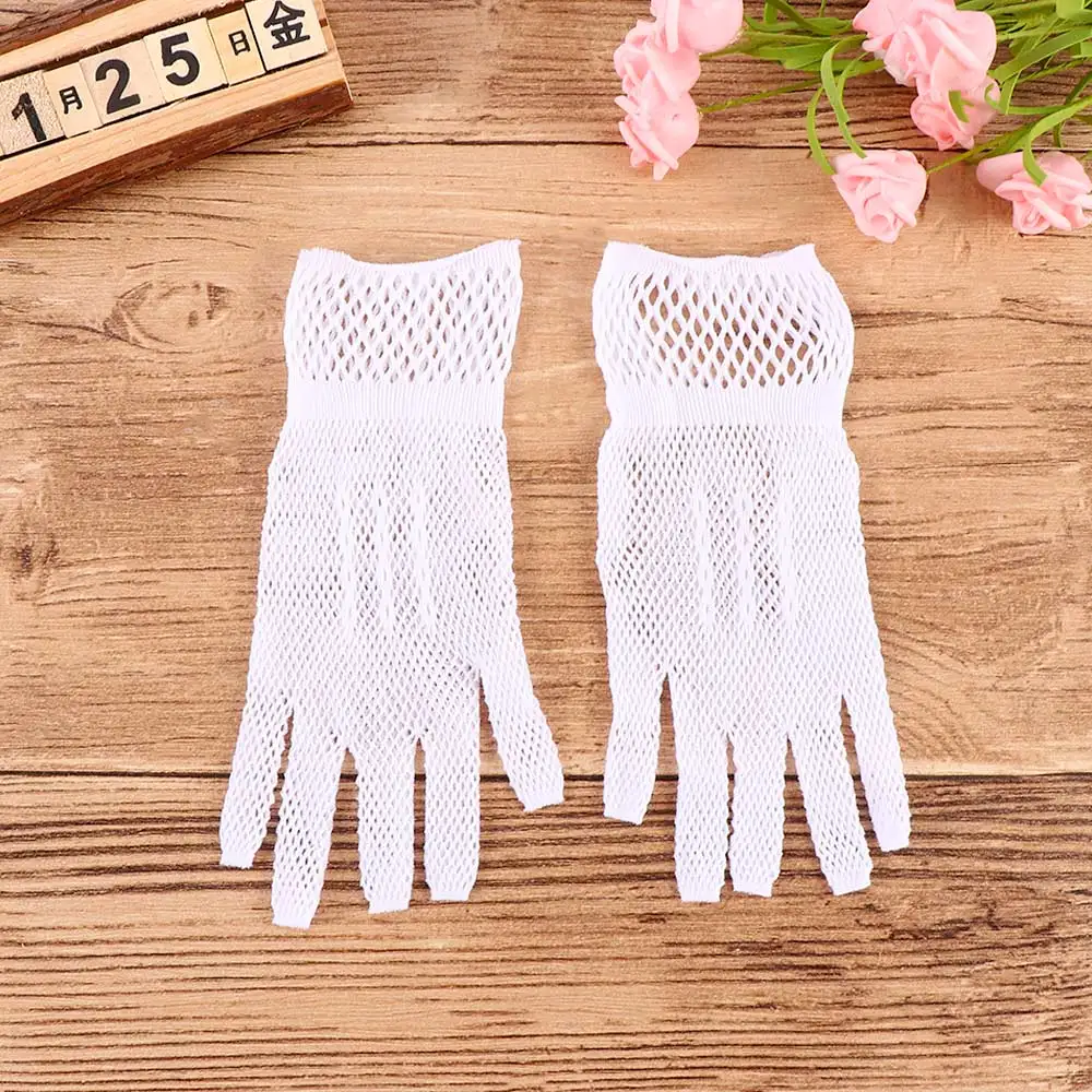 Женские летние перчатки для вождения с защитой от УФ-лучей сетчатые нейлоновые