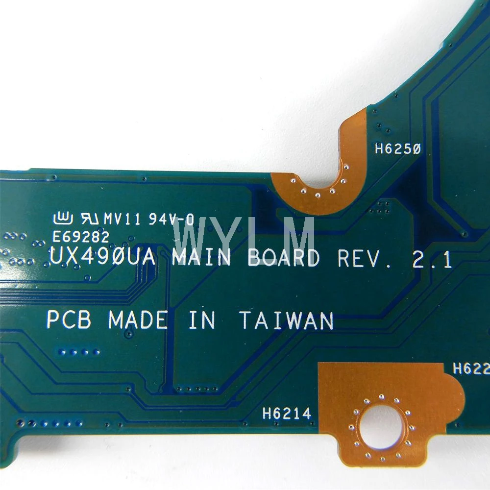 UX490UA i5 7200 Процессор материнская плата REV2.1 для ASUS UX490U UX490UAR zenbook 90NB0CZ0 R05100 Бесплатная
