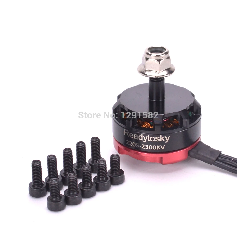 RS2205 2205 2300kv бесщеточный двигатель 3 4S для QAV R 220 250 с видом от первого лица защитной