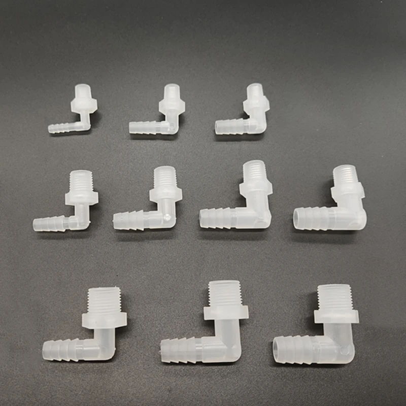 5 шт. шлангов 1/8 &quot1/4&quot 3/8 &quot1/2&quot 3/4 &quotBSP штыревой резьбовой пластмассовый