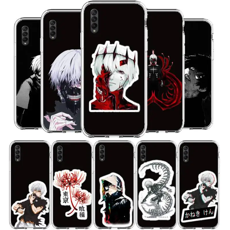 

Japanese anime Tokyo Ghoul Phone Case For Samsung Galaxy S10 S20fe S21 S30 plus ultar S6 S7 S8 S9 edge 5g clear cover