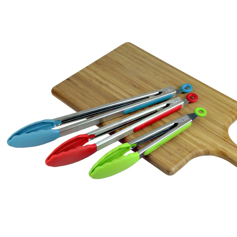 Зажим из нержавеющей стали для еды высокотемпературный зажим барбекю гриля