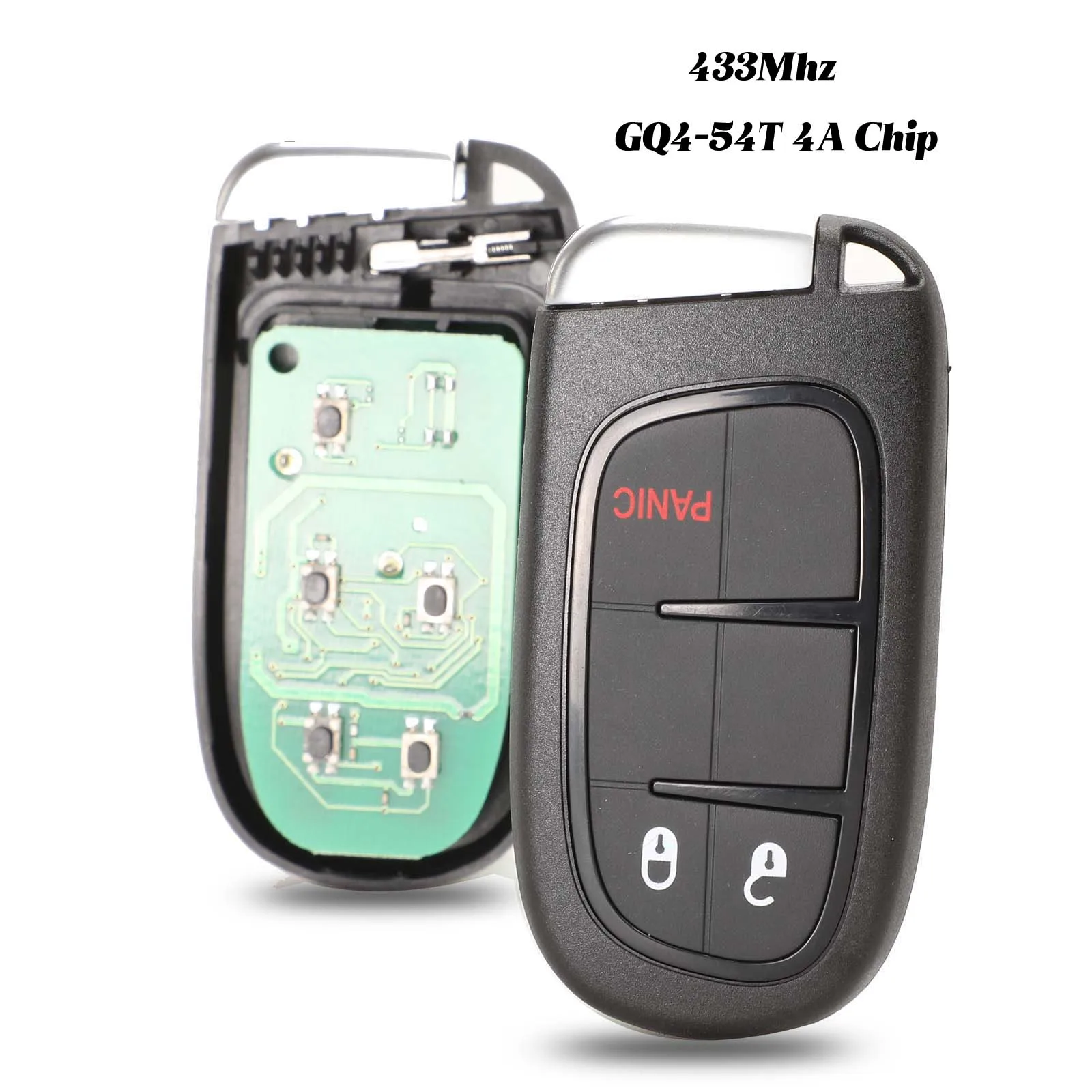 Jingyuqin для JEEP Cherokee 2014 2015 2016 2017 бесключевой доступ 433 МГц чип PCF7953M 4A электронная