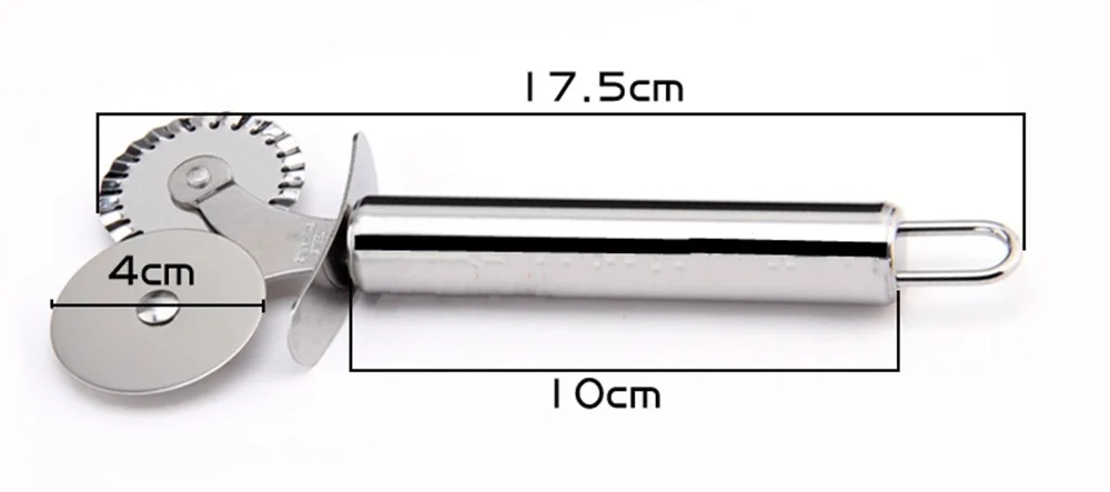 

Double Roll Pizza Stainless Steel Knife Pasta Cutter Pasta Pasta Round Lace Pizza Wheel Kitchen Tools