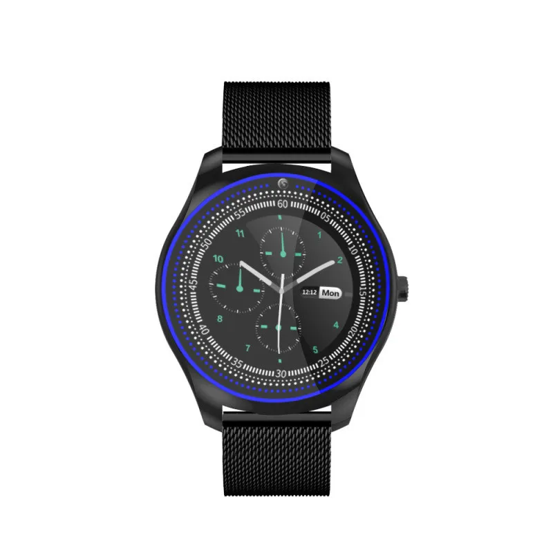 

Wrist Metal Smart Watch Men Support SIM Card with Camera Pedometer Bluetooth Sleep Tracker Smartwatch for Android IOS phone