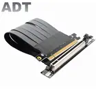 Riser высокоскоростной PCI-E 3,0 GEN3 PCI-E 16X удлинитель Райзер GPU Удлинительный кабель Угловой Топ 90 градусов для RTX 2080Ti графической карты