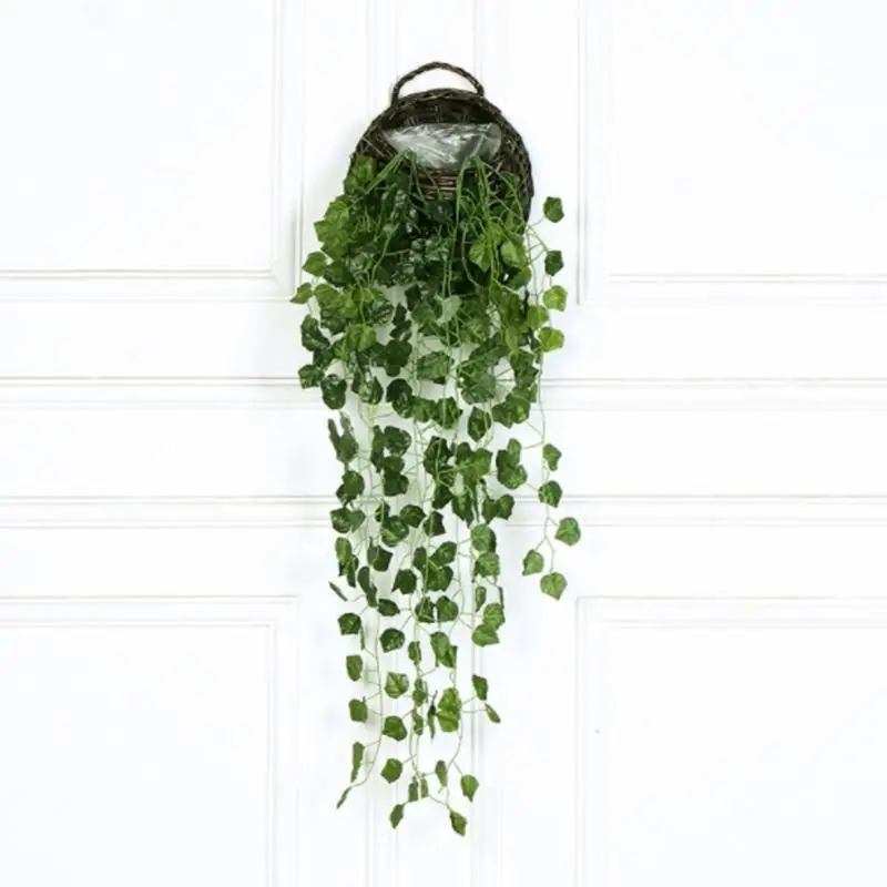 Искусственные растения для дома Свадебные украшения зеленое растение Плющ лист
