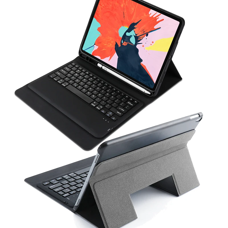 Американский Broadcom bluetooth-клавиатура для планшета для iPad Pro 12,9 дюйма с кожаной подставкой Чехол протектор с ручкой паз