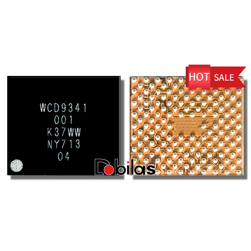 5 шт./лот WCD9341 001 звуковой кодек IC BGA для Samsung Galaxy Note 8 S8 + Plus кольцевой встроенные